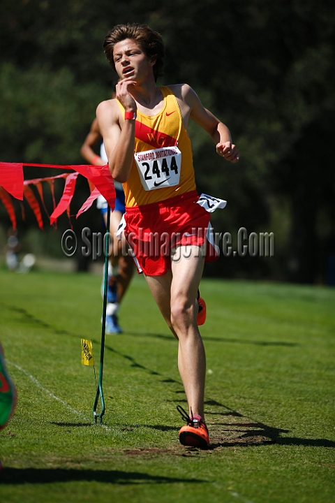 2014StanfordD2Boys-090.JPG - D2 boys race at the Stanford Invitational, September 27, Stanford Golf Course, Stanford, California.